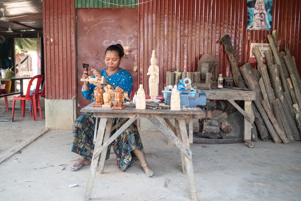Local NGO Empowers Disabled Woman Entrepreneur in Cambodia